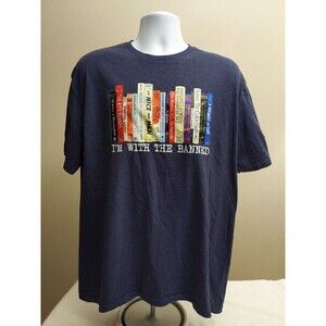 I'm With The Banned T-Shirt Large Black
